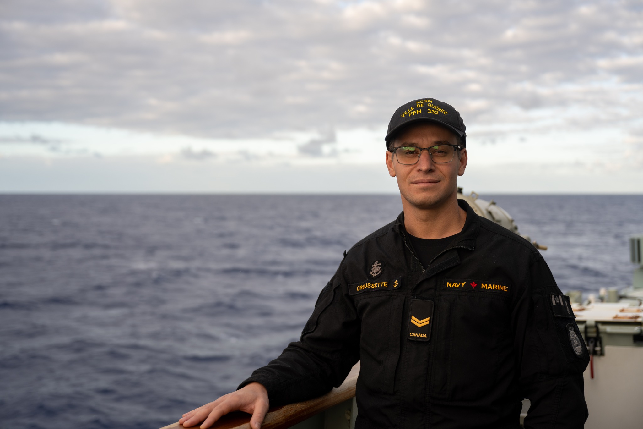 NCSM - Daily spotlight Sailor 1st Class Etienne Croussette is a Weapons ...