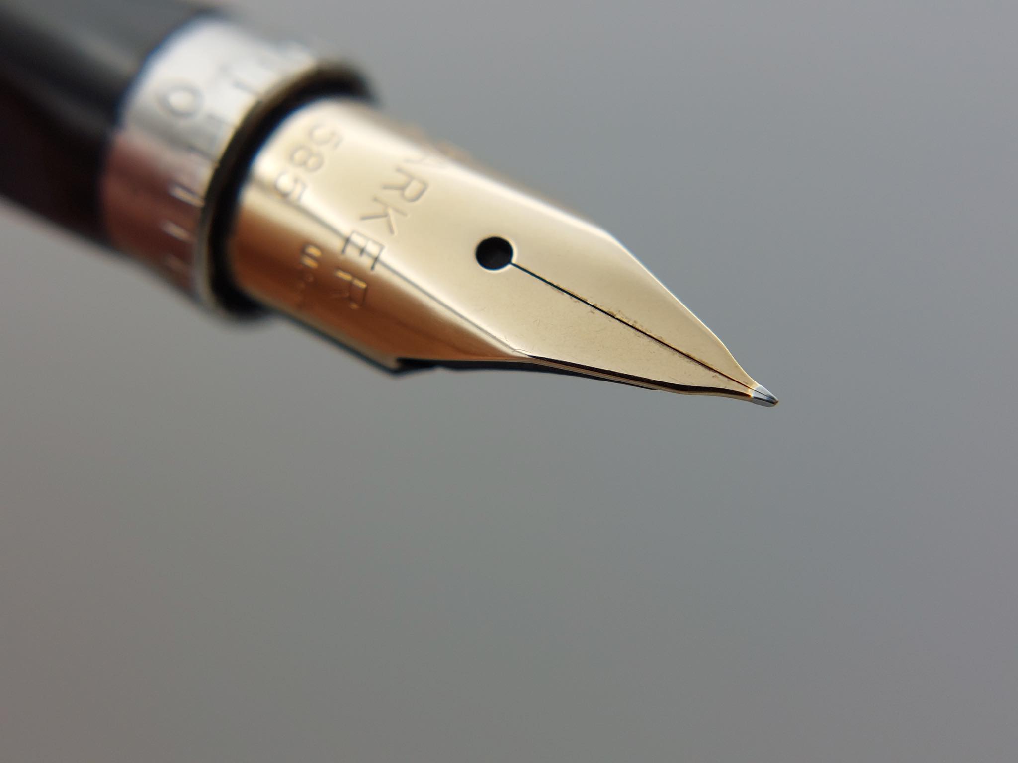 Parker 75 Cisele fountain pen with exceptional No. 61 fine nib