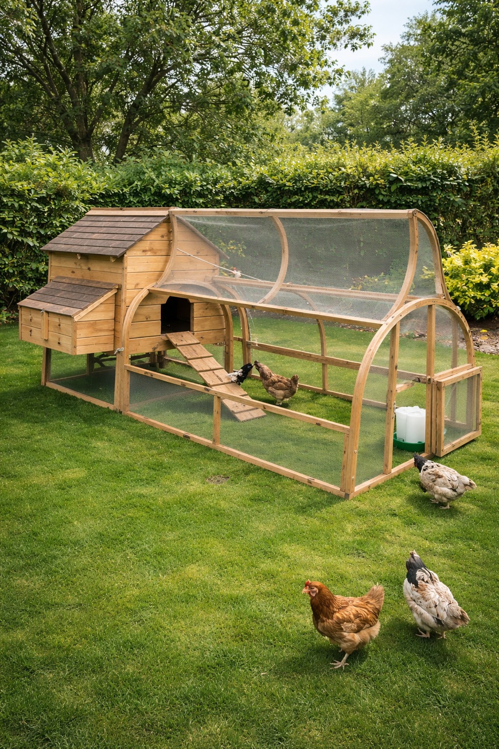 Sprout - The Integrated Chicken Coop and Run: Safe, Humane, and Garden ...