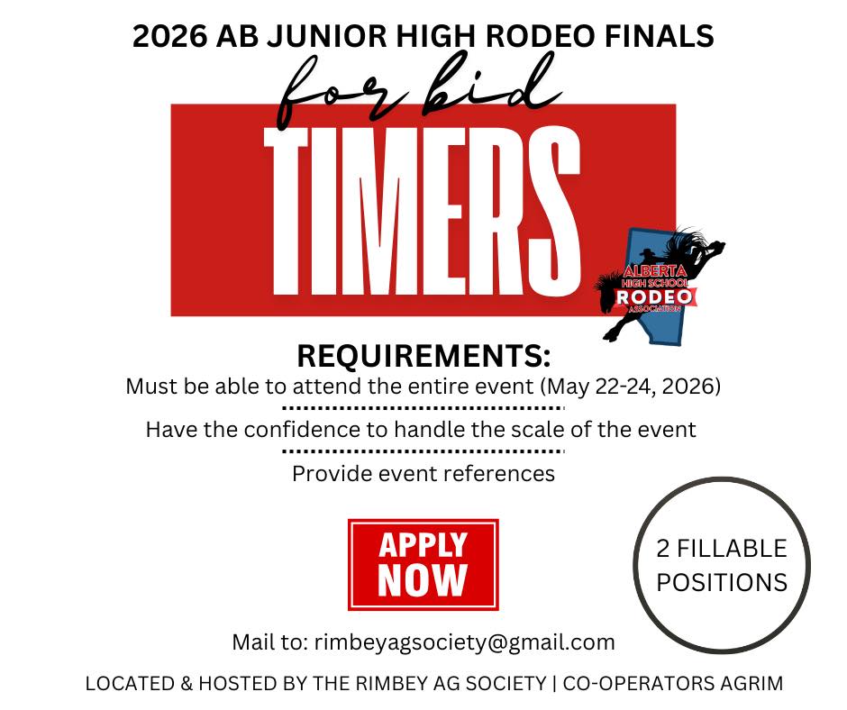 P... - Alberta Jr High School Rodeo Finals-Hosted by Rimbey Ag | Facebook