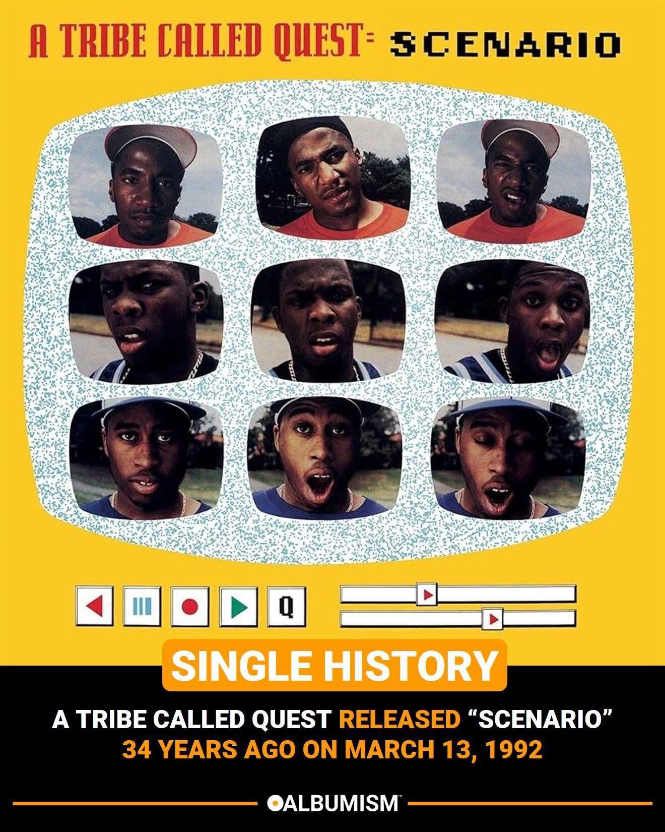 A Tribe Called Quest ファーストアルバム 1990US On this day in 1990, A Tribe Called Quest released their debut