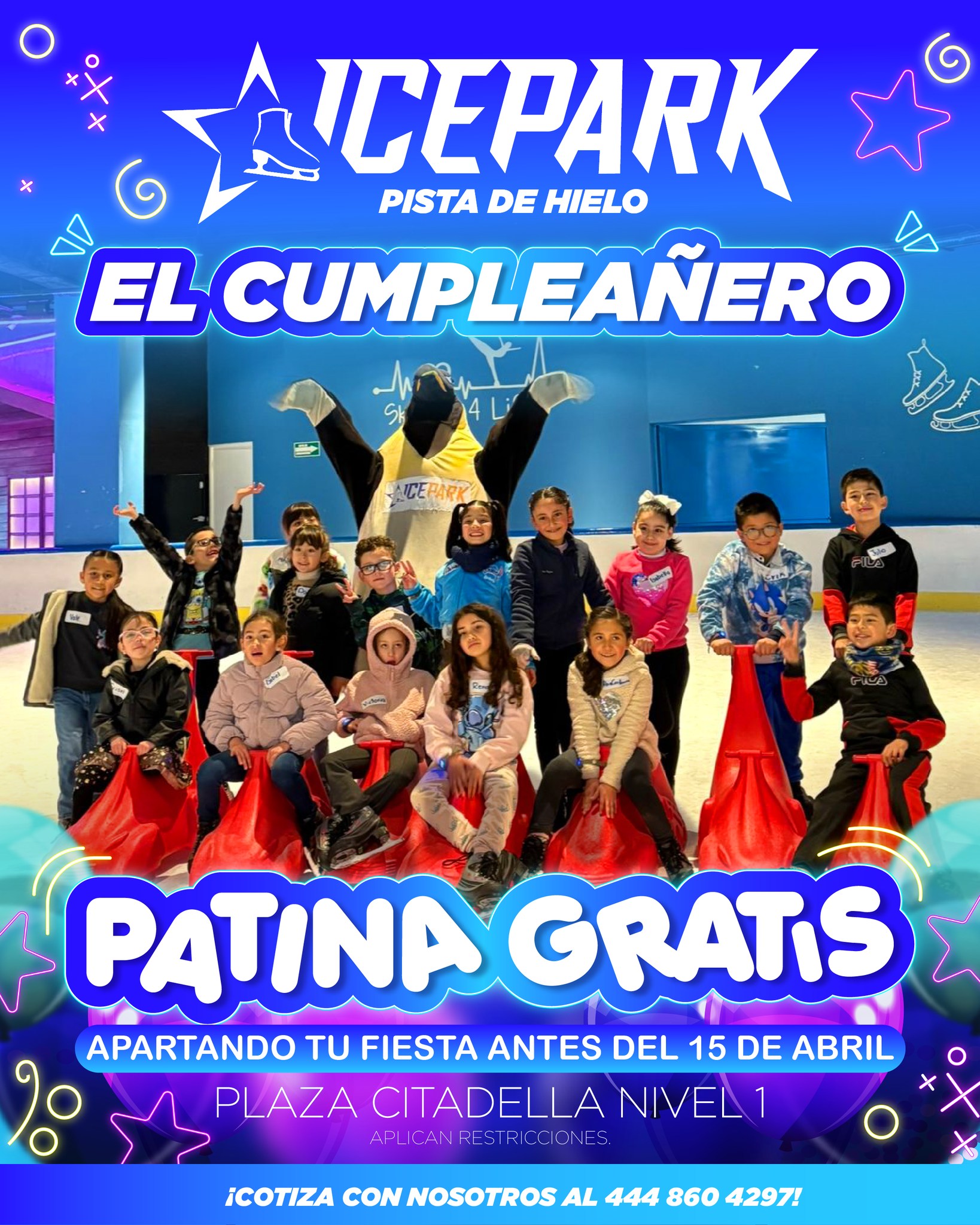 Ice - 🎉🎂 ¡Celebra tu cumpleaños en ICE PARK! 🎂🎉 Haz de tu día especial ...