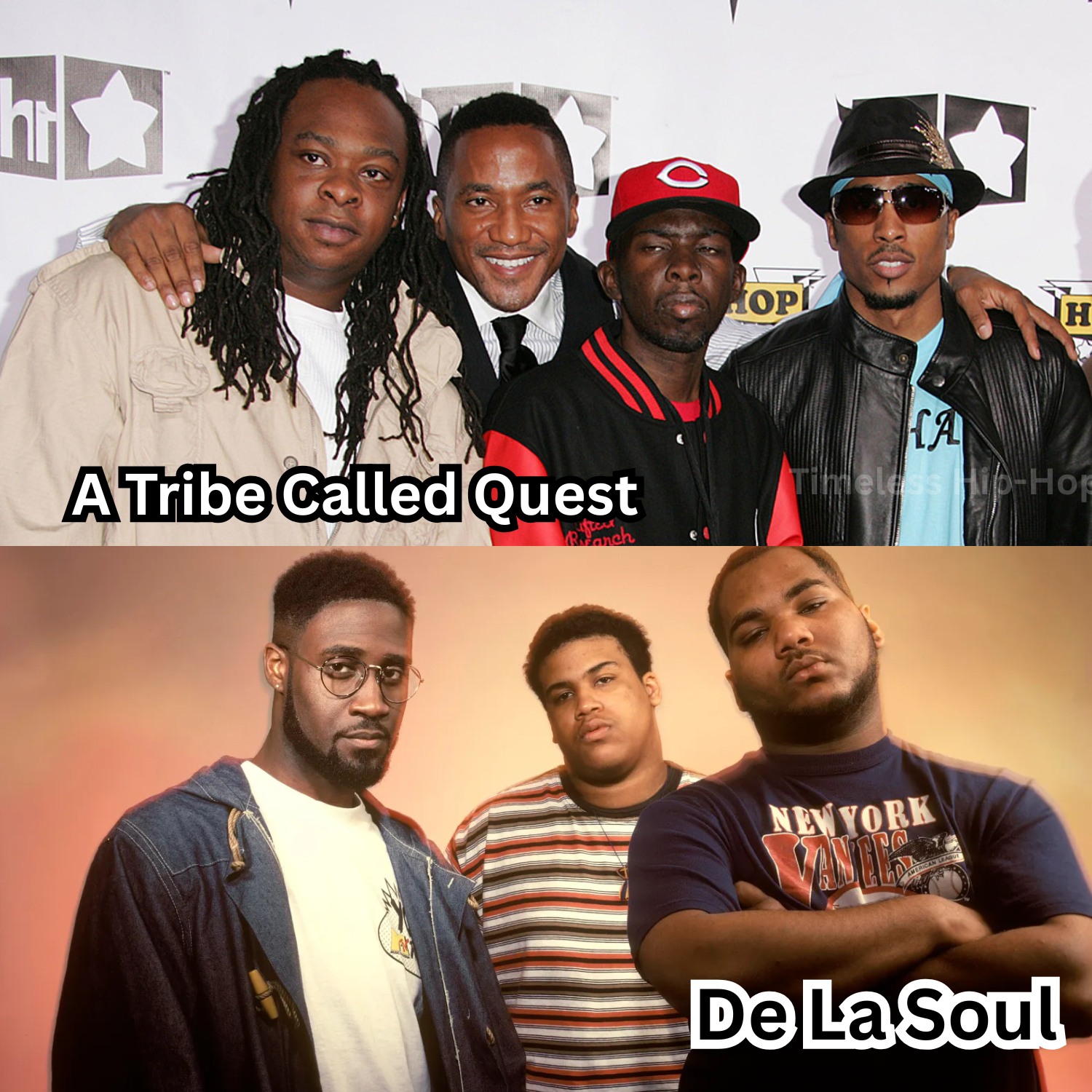 Which hip hop group is best: A Tribe Called Quest, De La Soul, or
