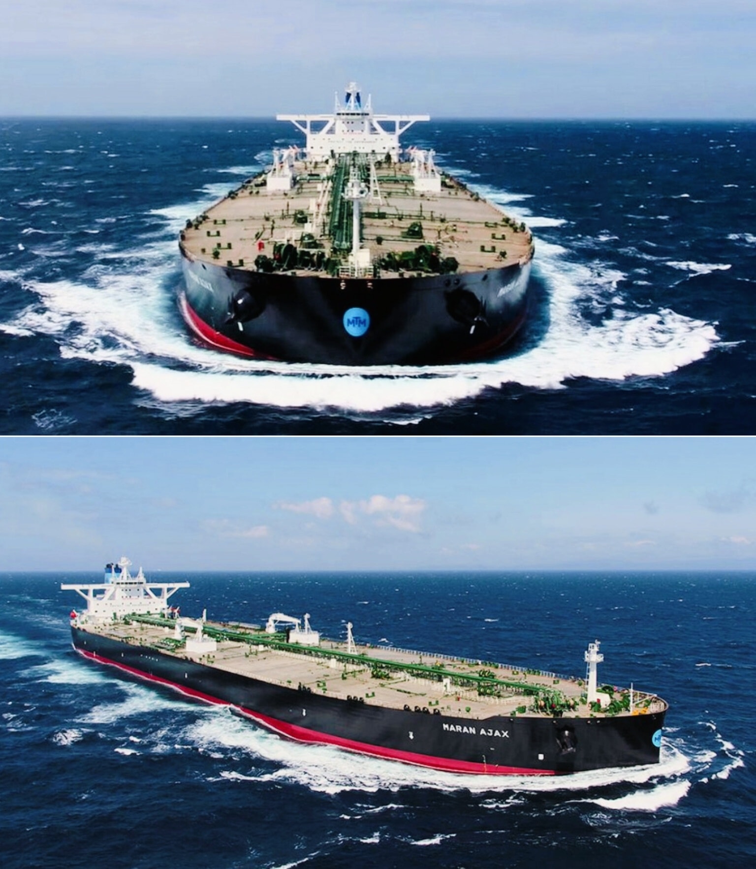 Naval - Maran Ajax is a Greek-flagged oil tanker built in 2017 by ...