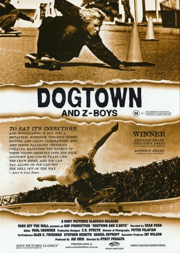 Dogtown and Z-Boys is a 2001 documentary that tells the story of a