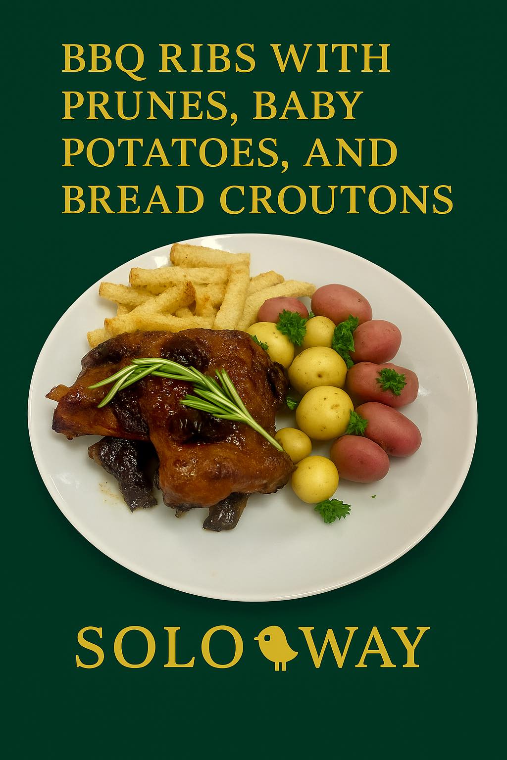 Soloway Foods - 🇺🇸 BBQ ribs just got fancy! Slow-roasted... | Facebook