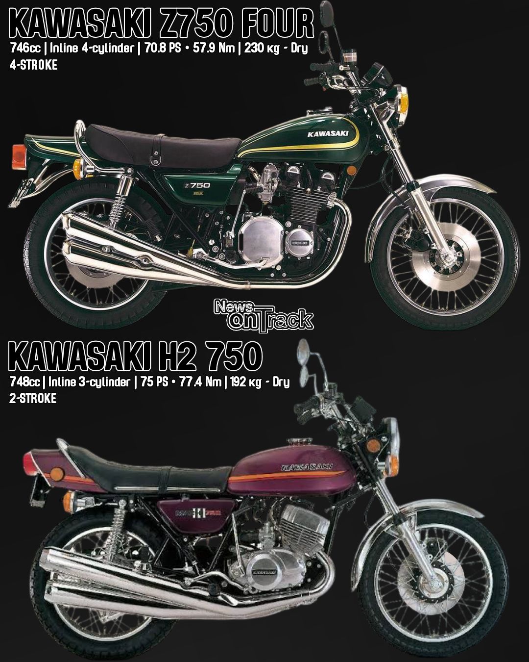 The 1970s Kawasaki showroom staged the ultimate battle of internal