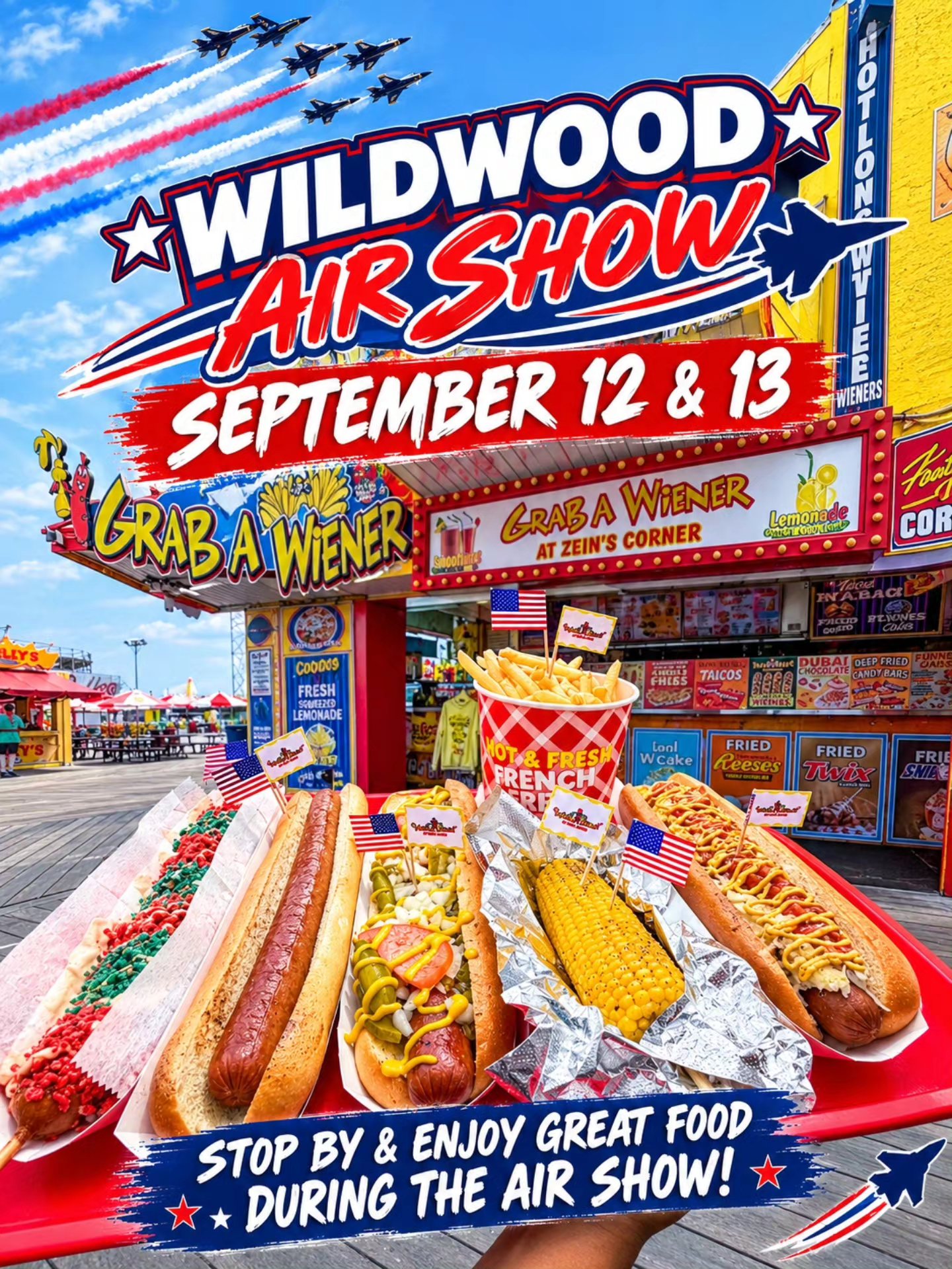 Grab A Wiener at Zein's Corner | Wildwood NJ