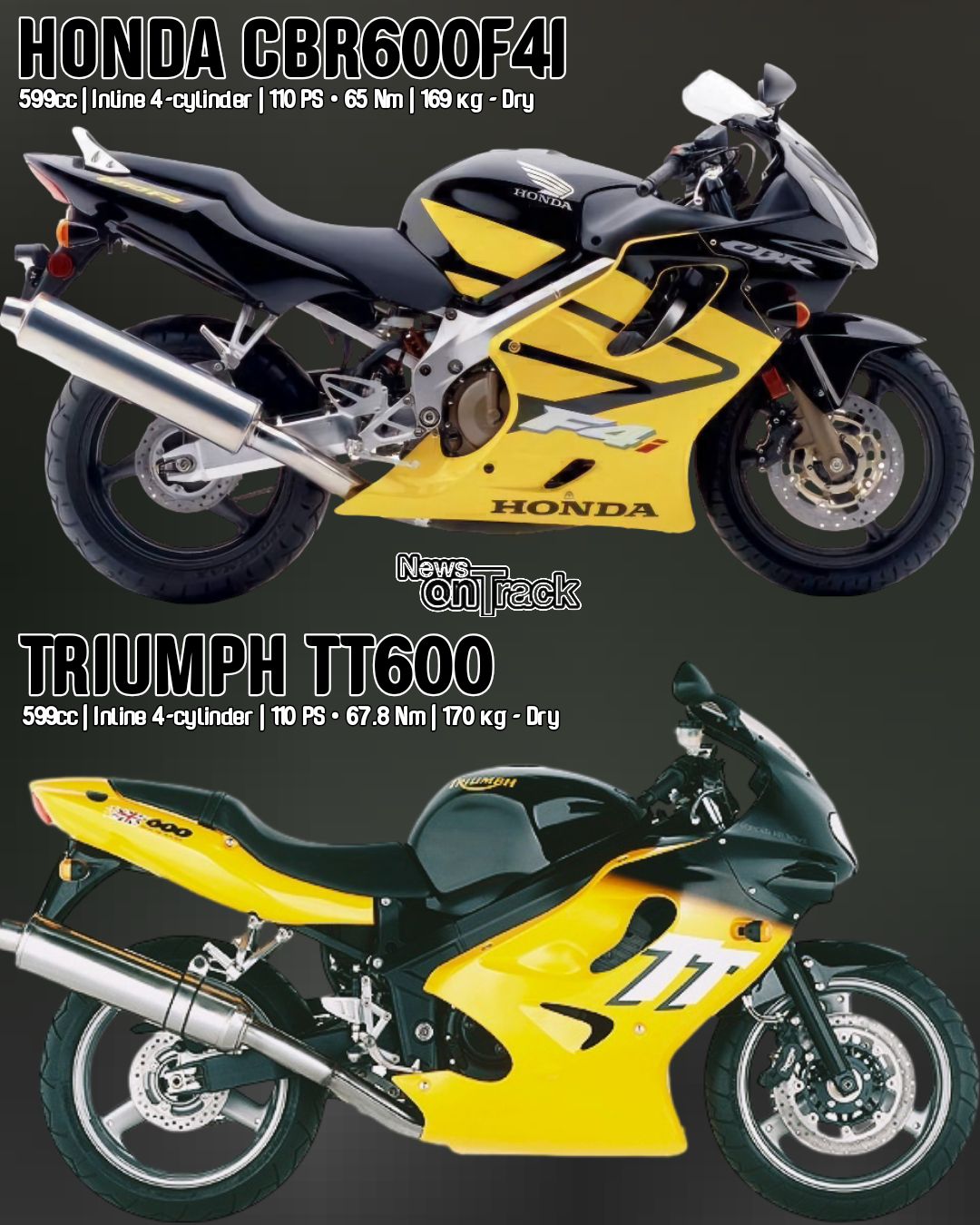 While the Honda CBR600F4i represents the ultimate triumph of