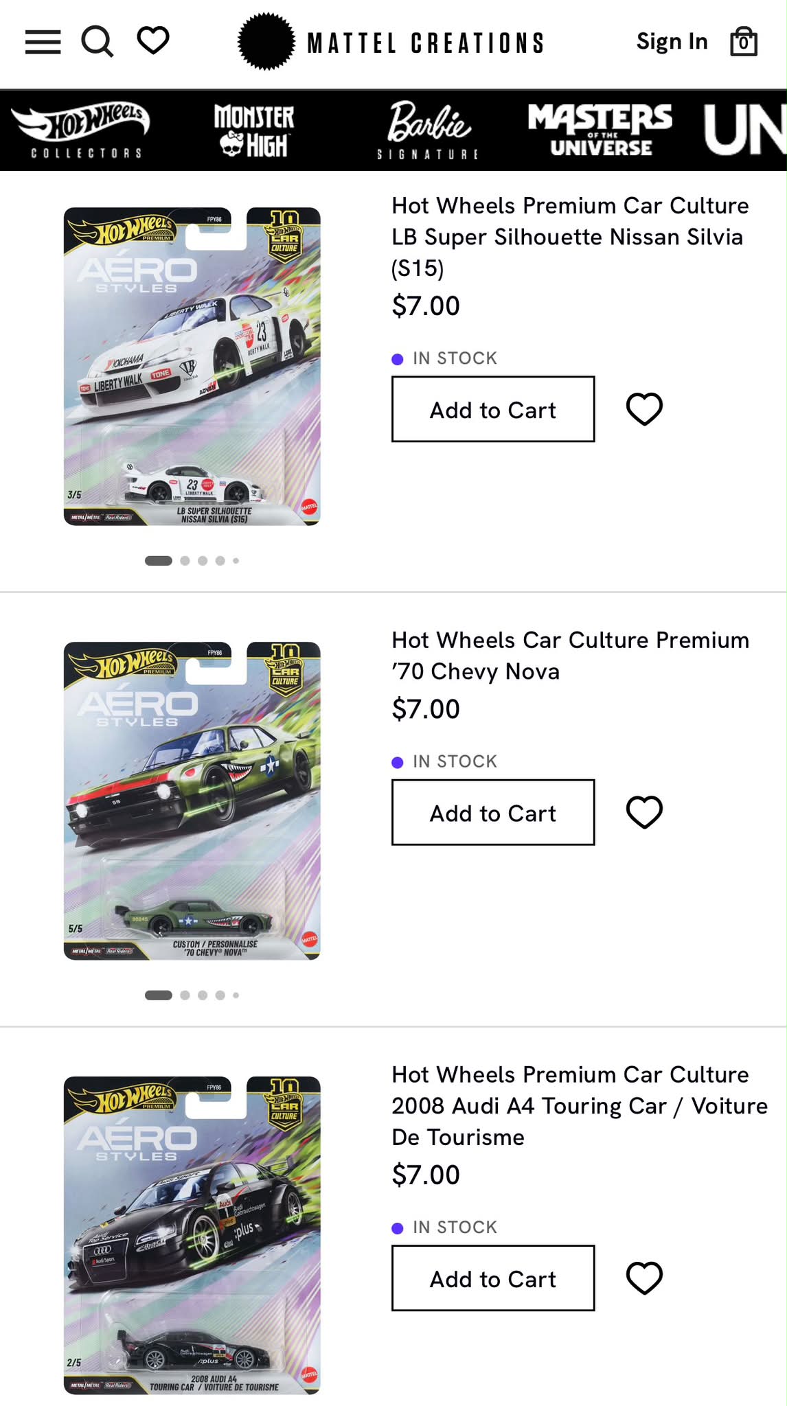 HWPriceGuide - Voting in the second Hot Wheels 2026 RLC sELECTIONs