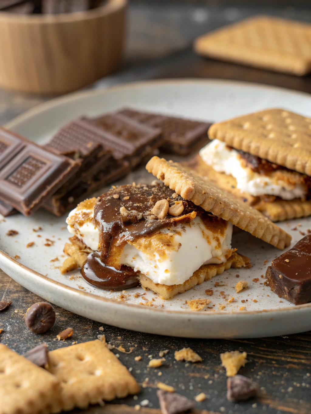 Grandma's - **Ritz Smores Cookies** **Ingredients:** - 1 cup (2 sticks ...
