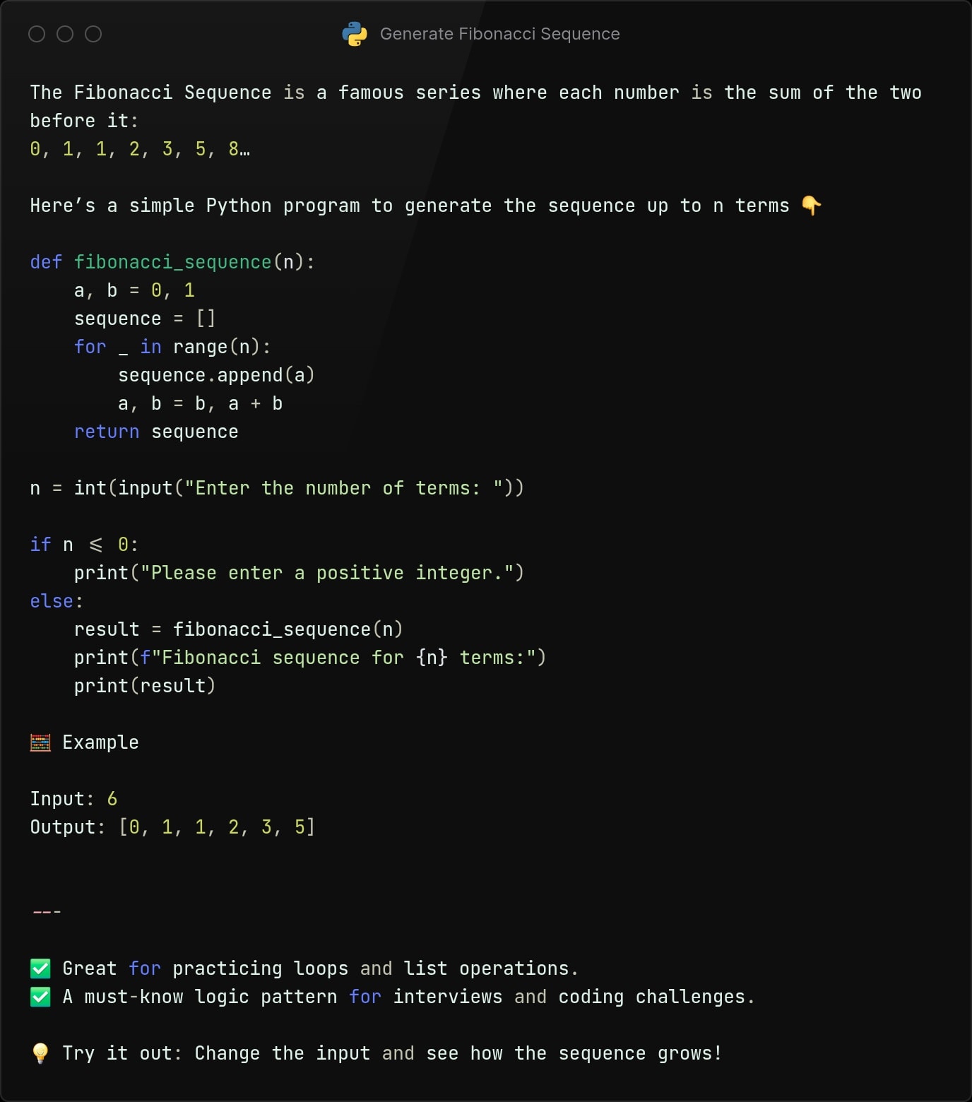 🐍 Python Byte by Byte: Generate... - Data Driven Insights | Facebook