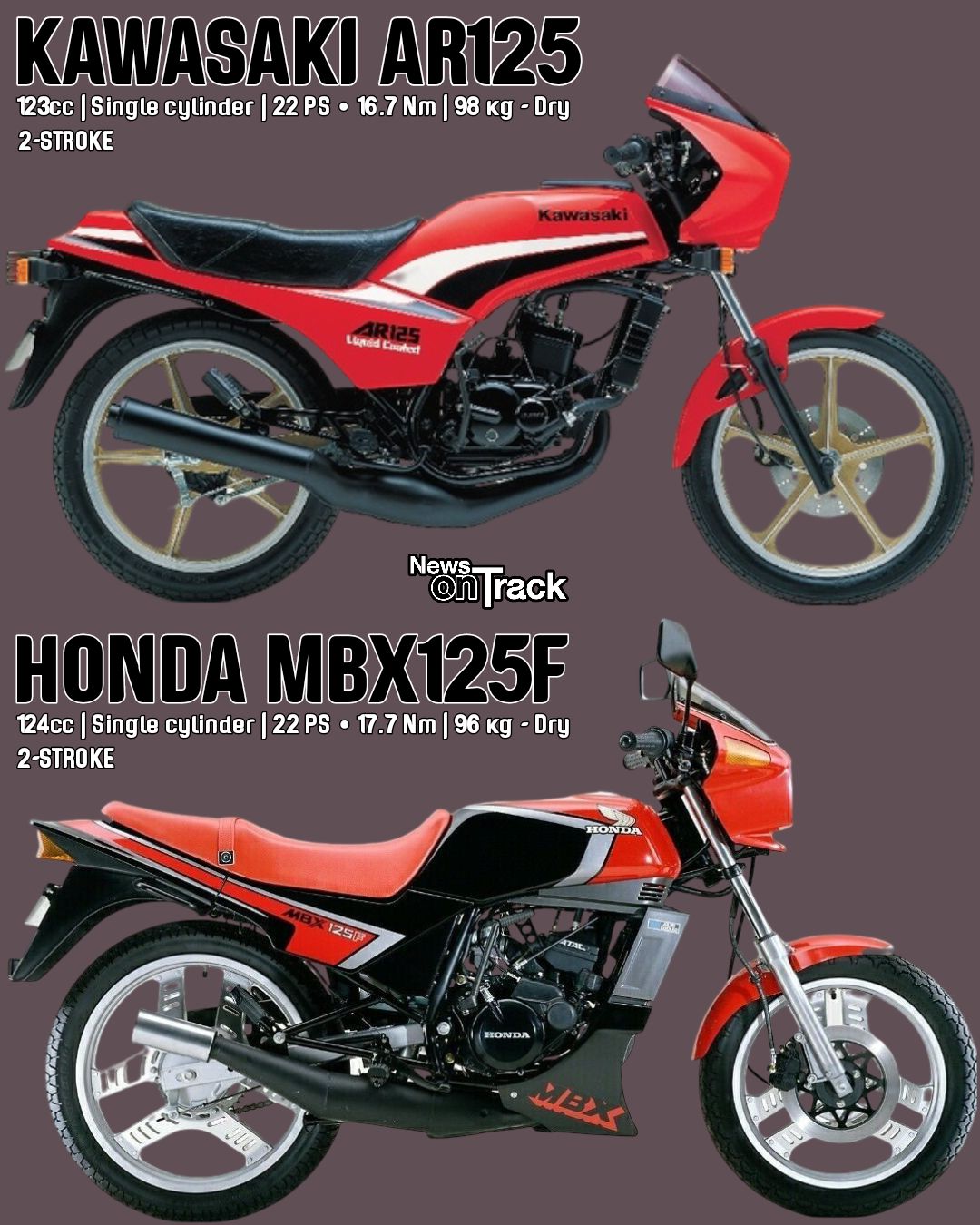 Step back into the 1980s, and you'll find a fierce two-stroke