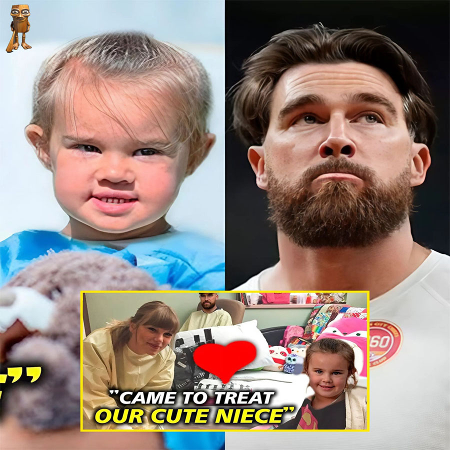 Entertainment - Travis kelce heartwarming gesture to visit his Niece ...