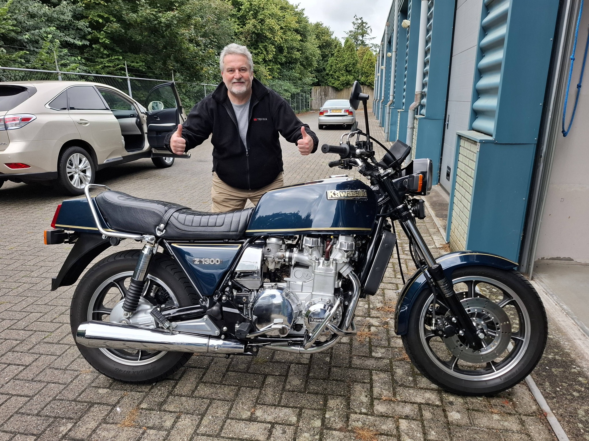 Belgian rider Patrick buys 1982 Kawasaki Z1300 A3 with 18k kilometers