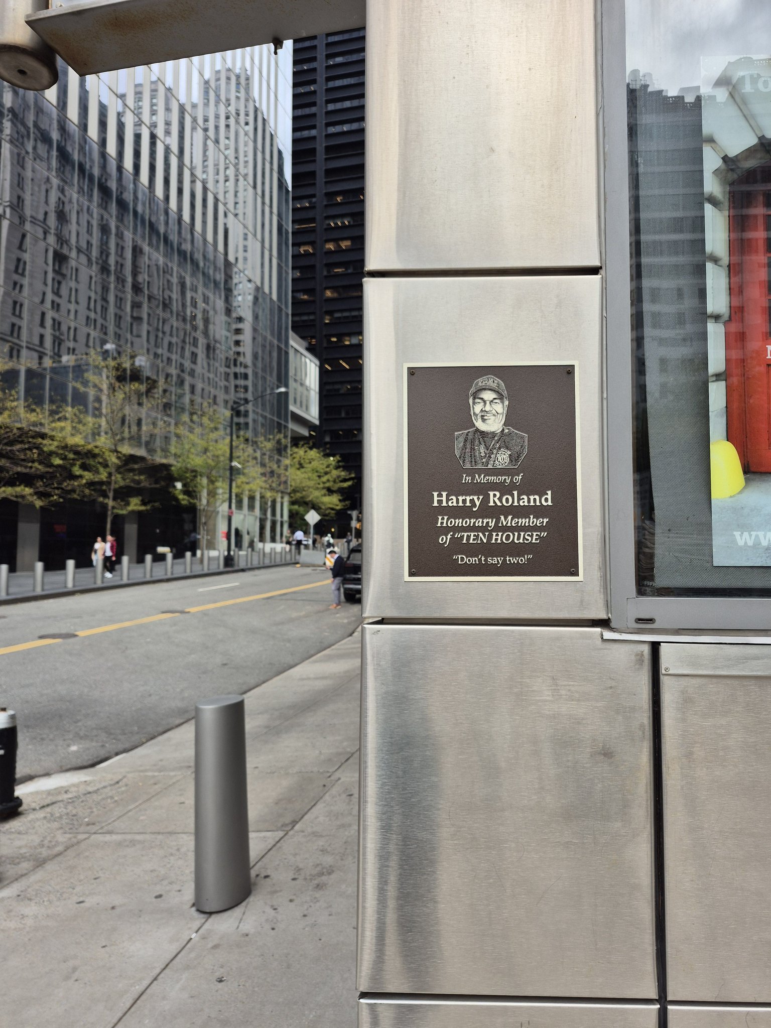 Harry Roland, World Trade Center Man, remembered with plaque in