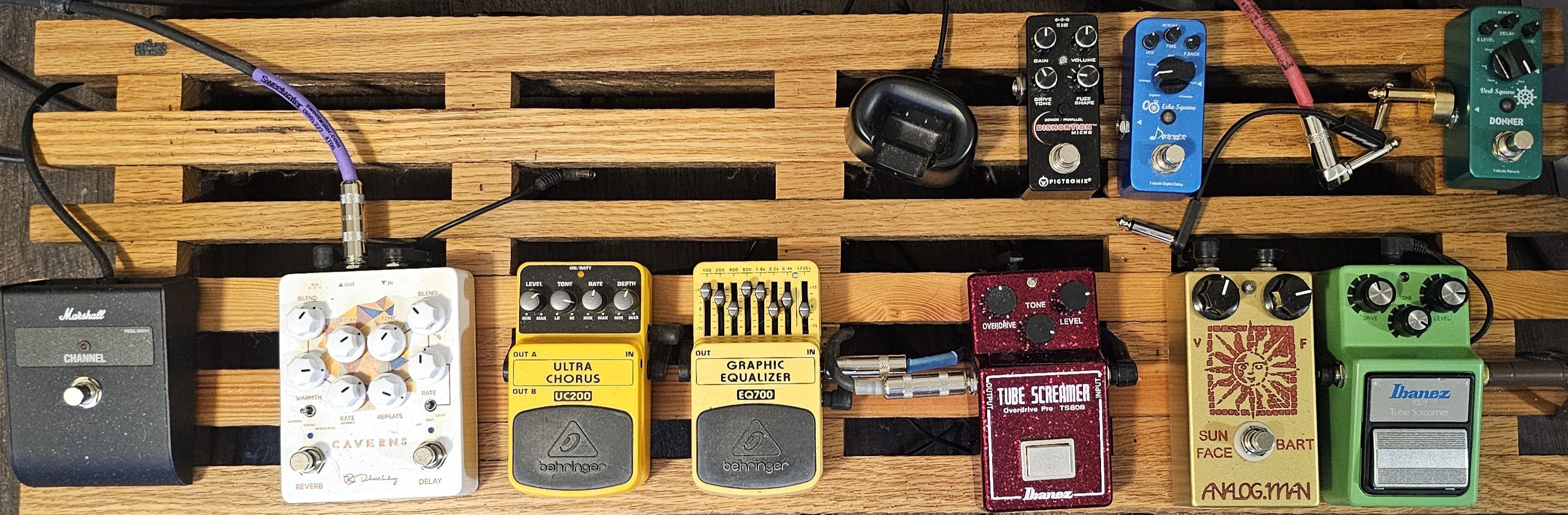 Ibanez Soundtank pedal collection completed