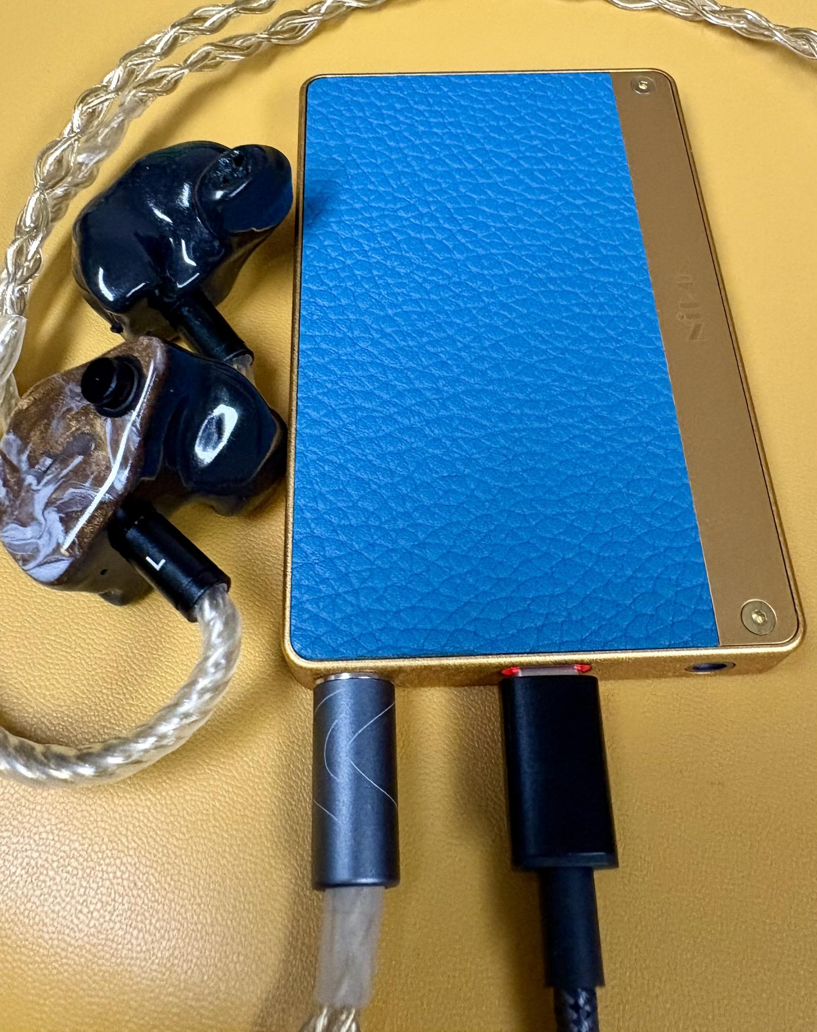 Nipo A100 portable DAC amp review with Alpha Omega custom in-ear