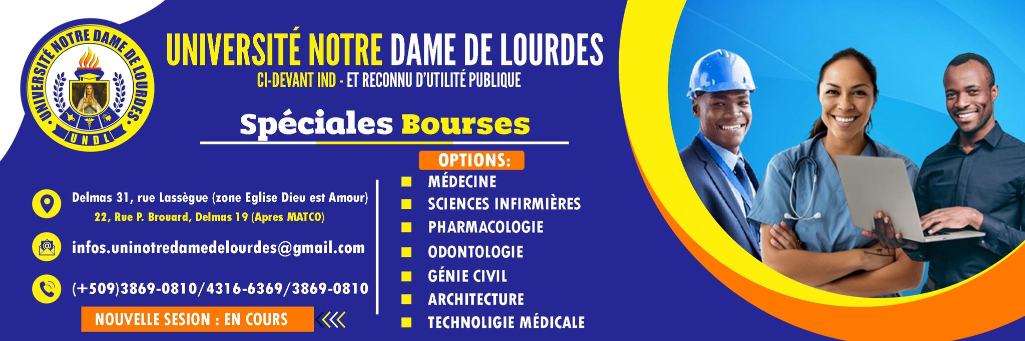 Université Notre Dame De Lourdes UNDL | Delmas