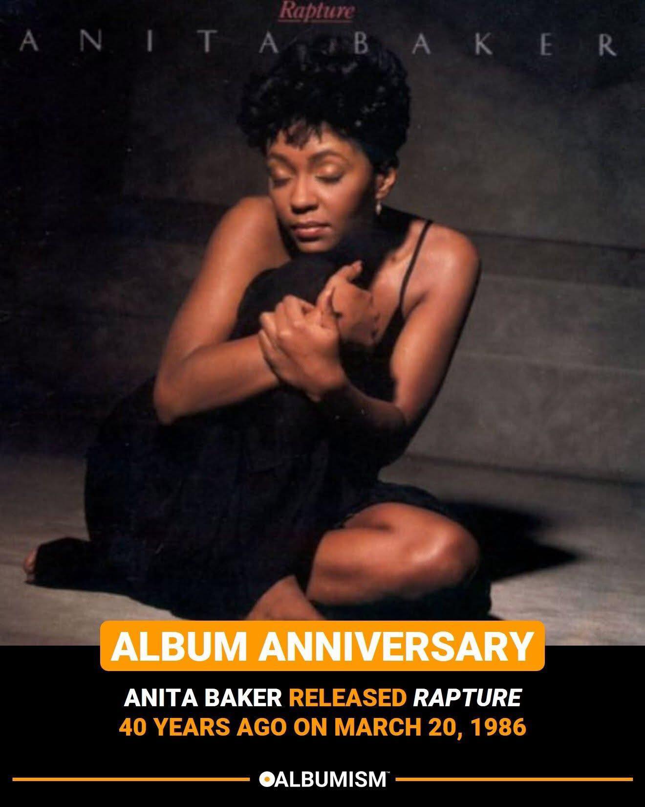Anita Baker's Rapture album turns 40