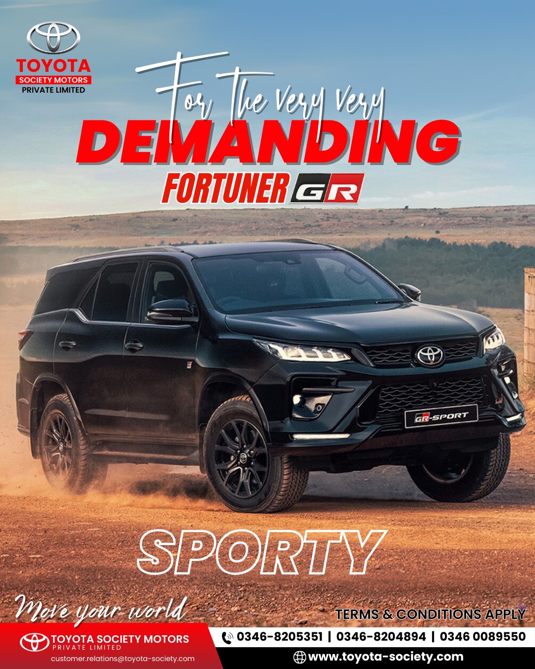 Toyota - Unleash the beast within. The Toyota Fortuner GR Sport is here ...