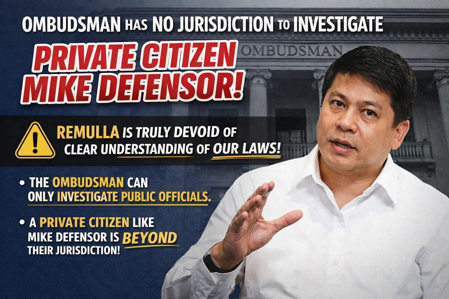 OPTIC - The Ombudsman can investigate private citizens if their actions ...