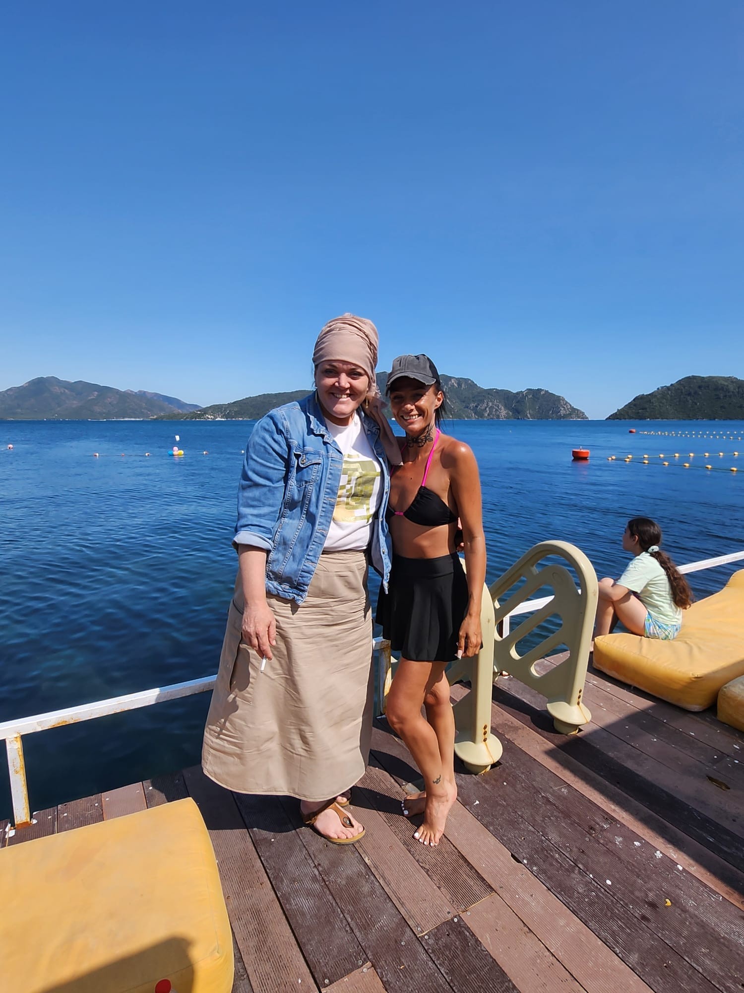 HEAVEN Beach bottomless brunch in Marmaris, Turkey