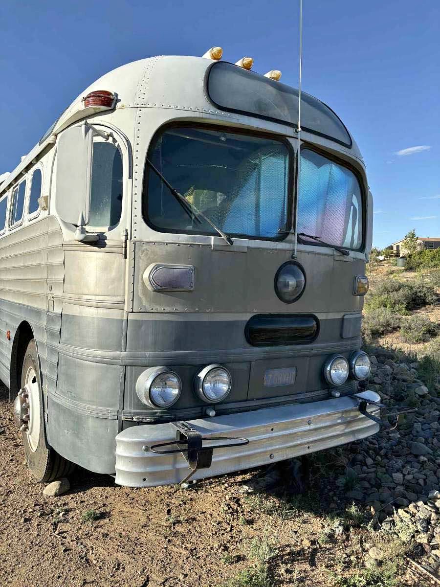 1947 Greyhound silverside · silver - RVs & Campers - Prescott, Arizona ...