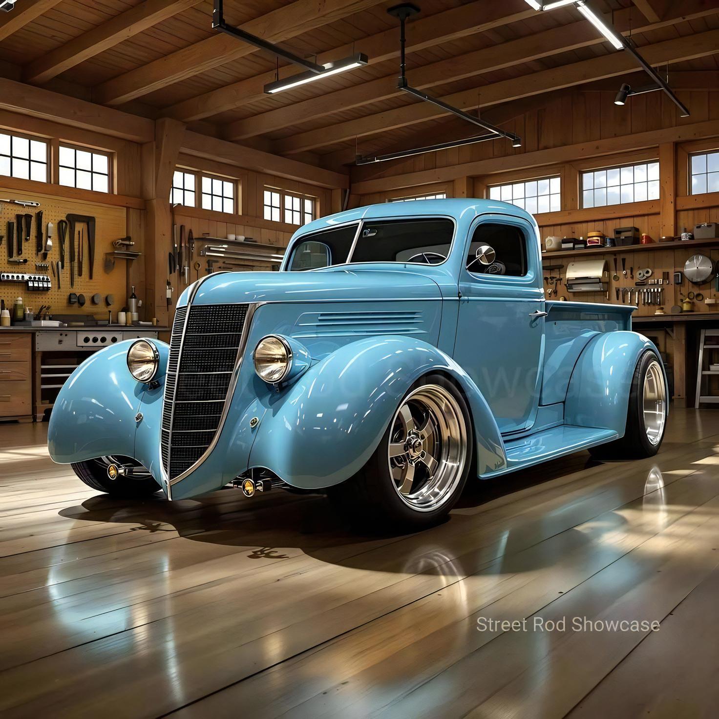 สุชม - The 1937 Dodge Truck is a solid example of American tough ...
