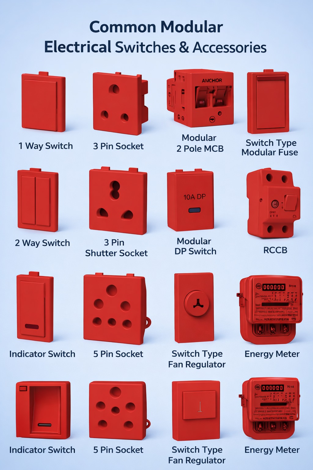 Invent - common modular electrical switches and accesories #fblifestyle ...