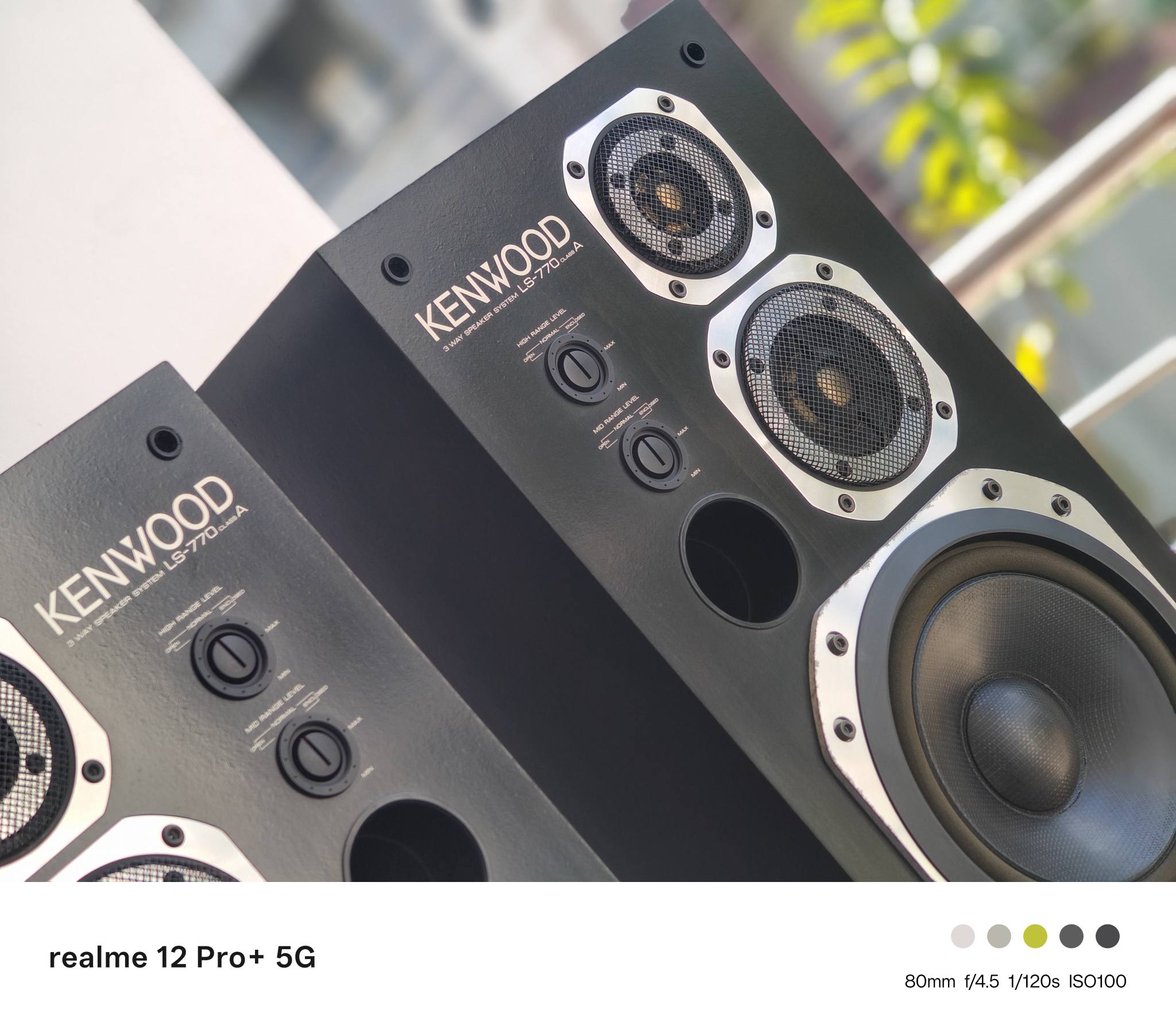 KENWOOD LS770 Class A 3Way Speaker System . ▫️️Direct Imported