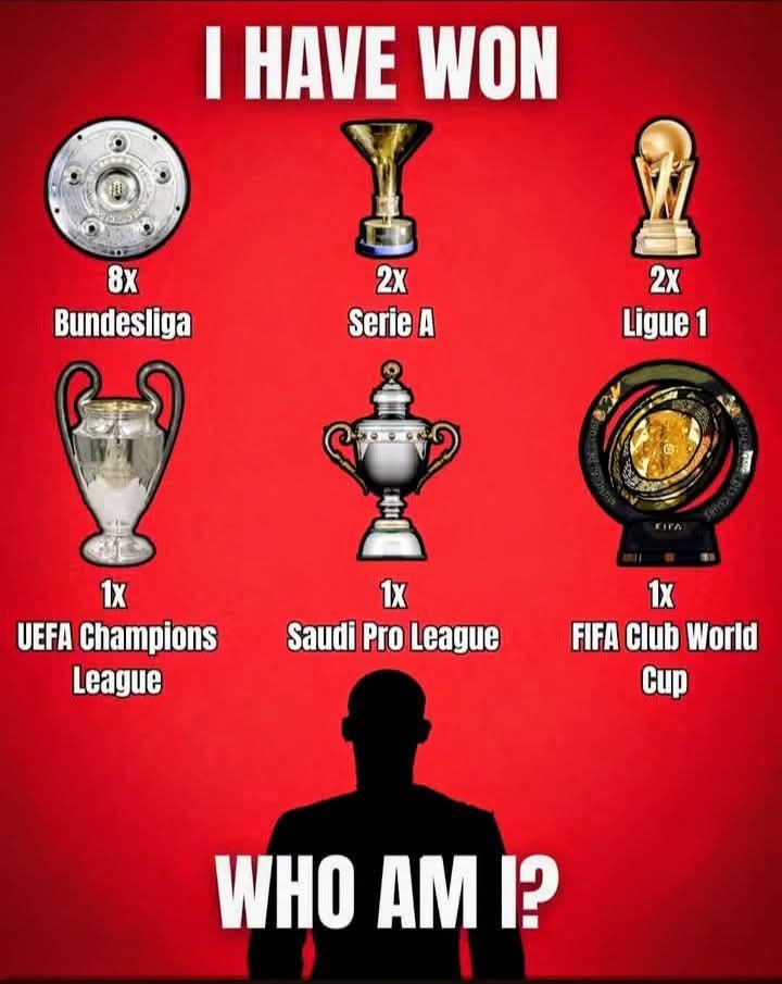 Which football player has won 8 Bundesliga titles and multiple