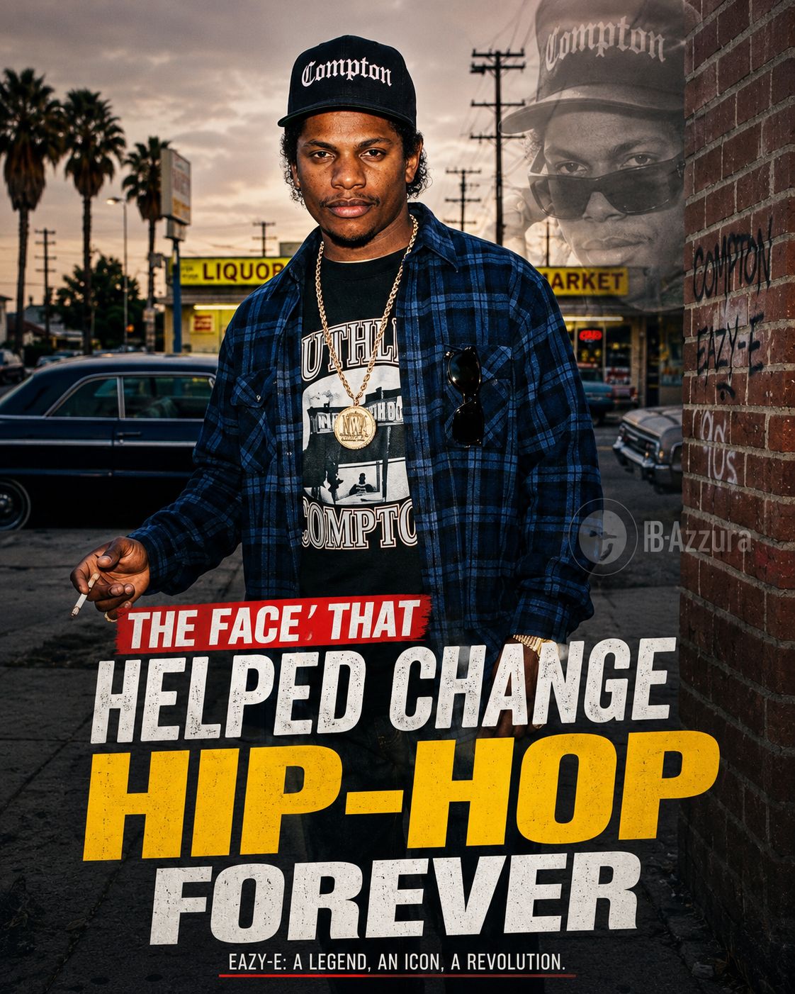 30 years agothe late, great Eazy-E on the cover of Rap Sheet