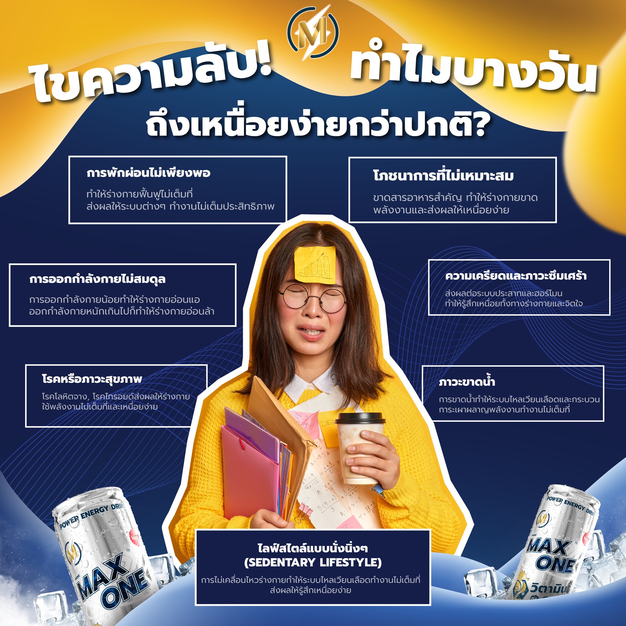 Maxone999TH - 📆หยุดยาวก็พักเต็มที่ แต่ทำไมยังเหนื่อยอยู่ ? ไขความลับ ...
