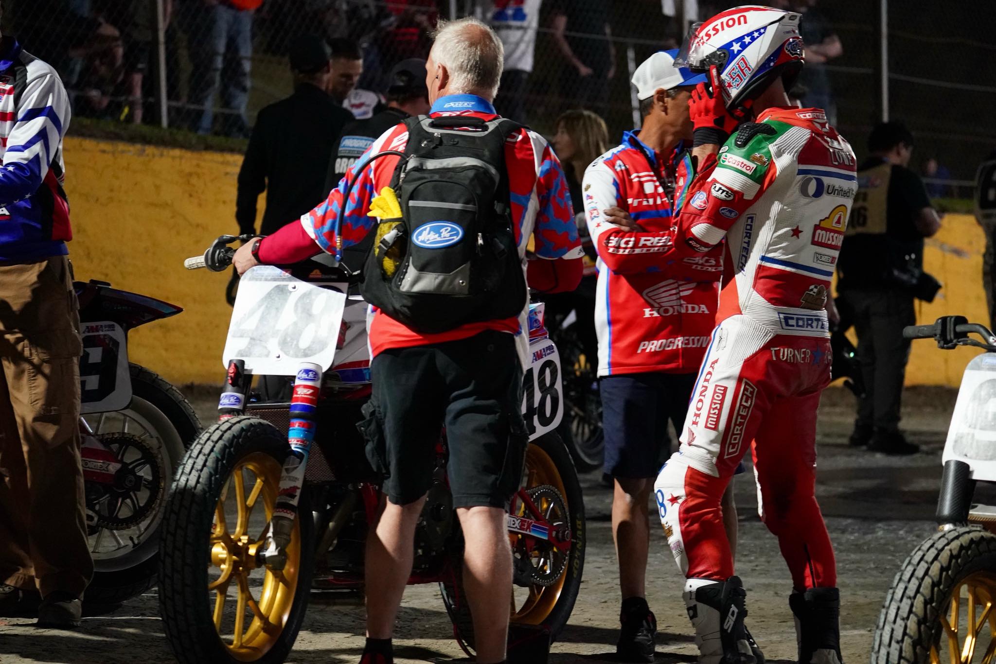 Big - On the grid with Big Red. That’s Randy Triplet with the Motion ...