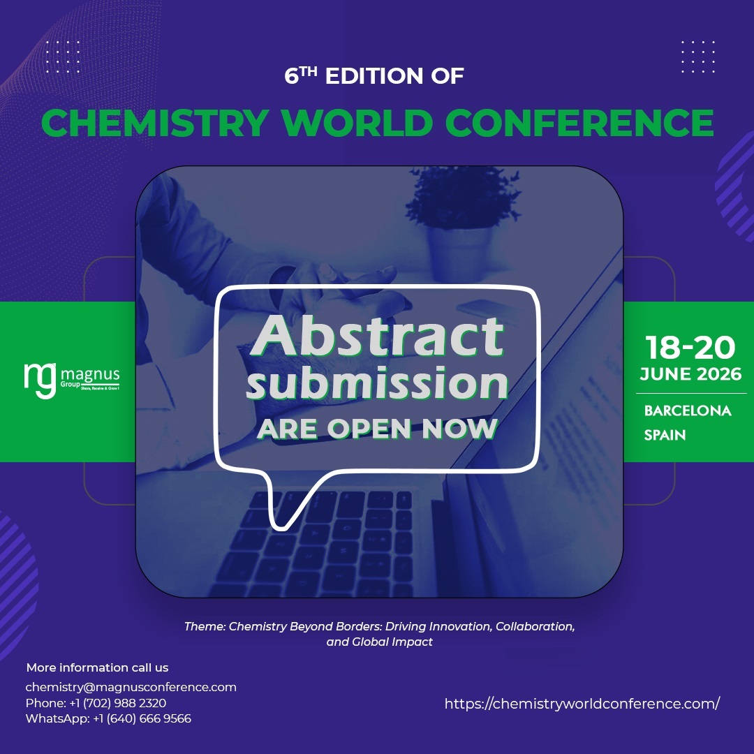 4th Edition of Chemistry World Conference | Barcelona