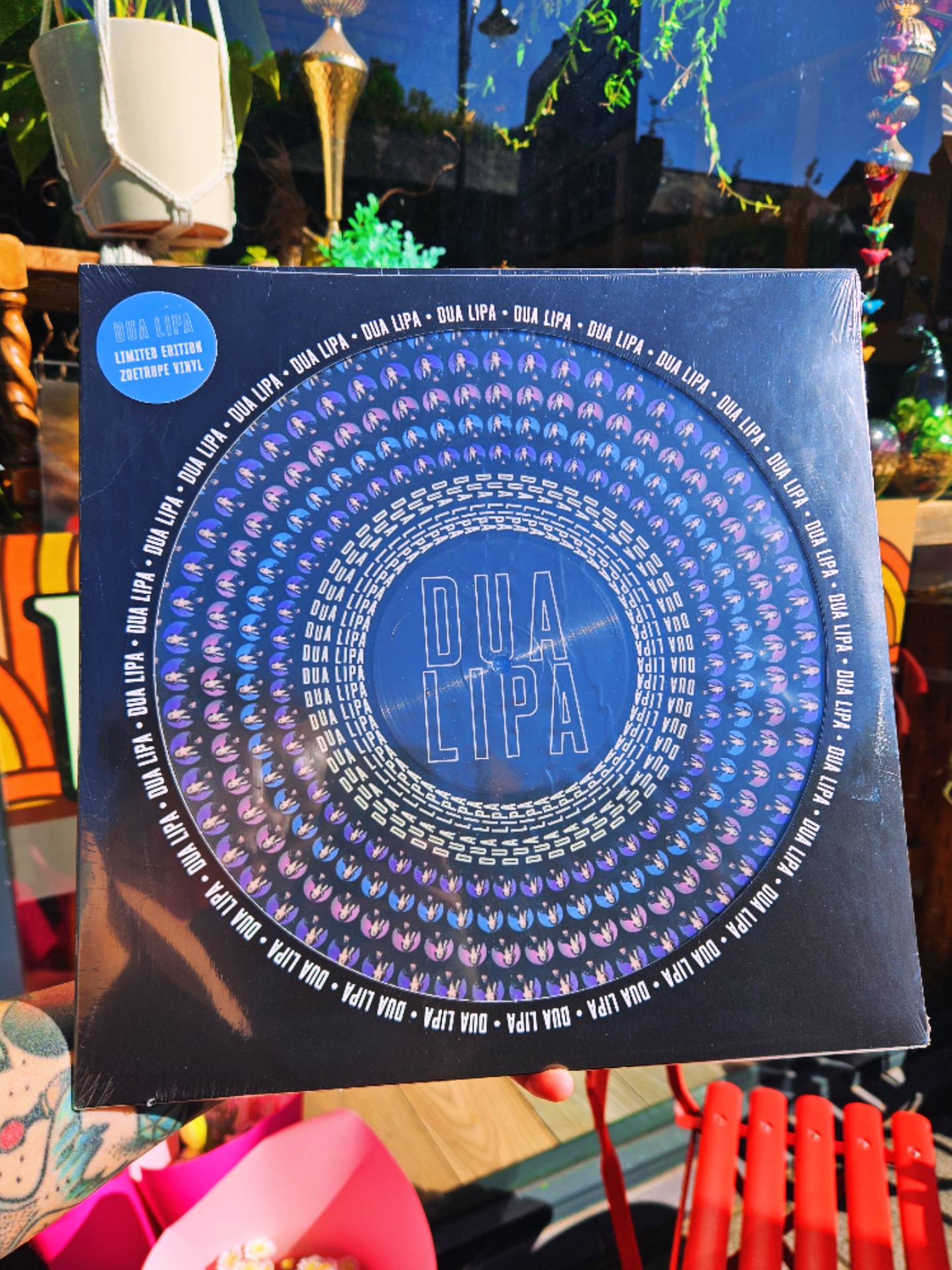 Record of the day; Dua Lipa's limited edition zoetrope vinyl