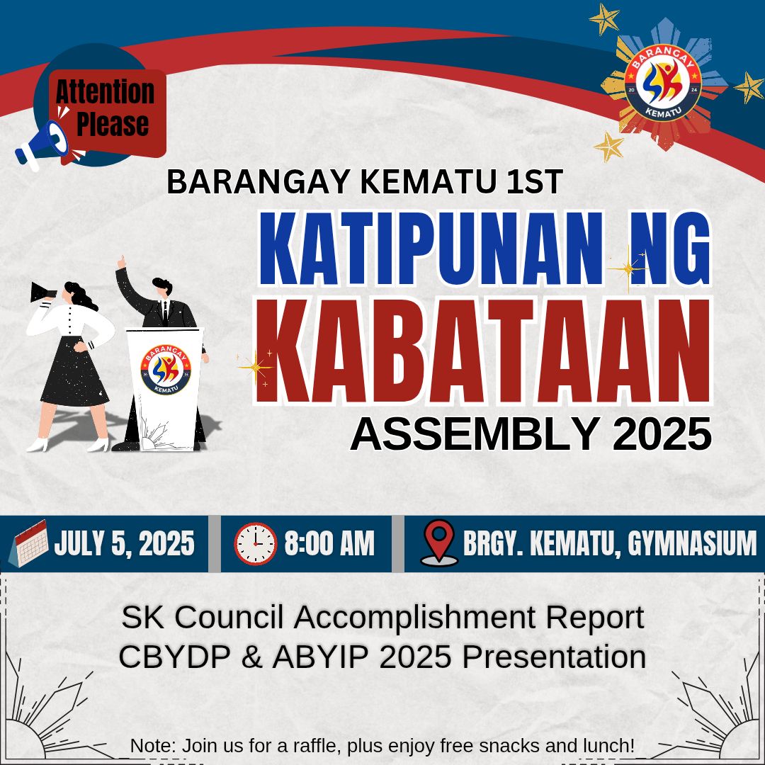 Sangguniang Kabataan - 📣 ANNOUNCEMENT || KK ASSEMBLY 2025 ‎ ‎The ...
