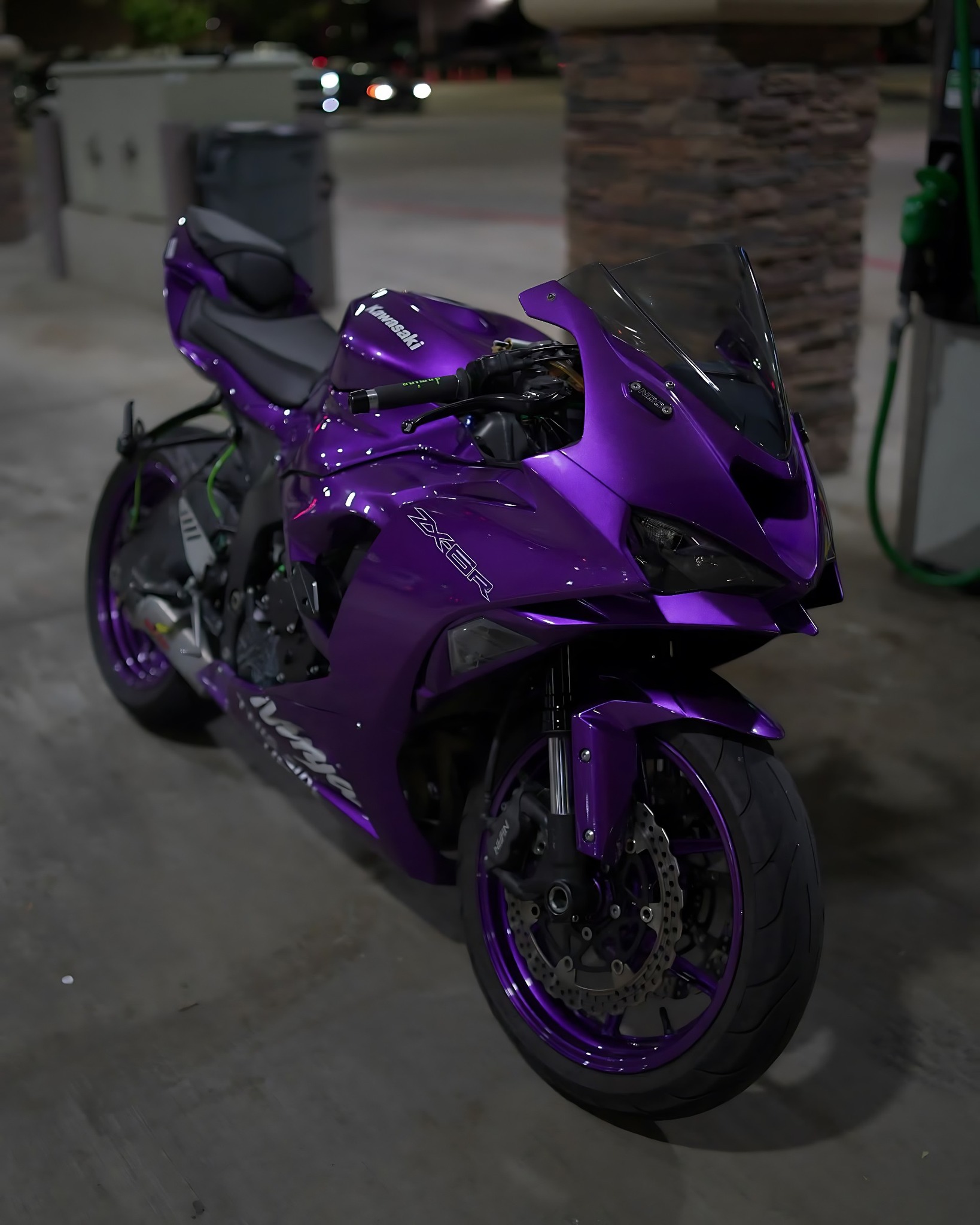 Kawasaki definitely rhymes with “green and black” and its