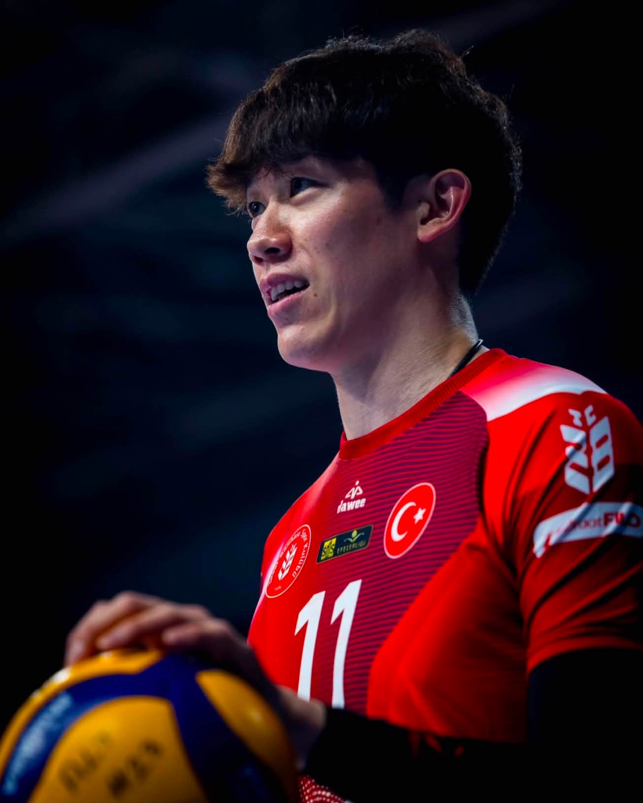 Yuki Ishikawa wears number 11 for Ziraat