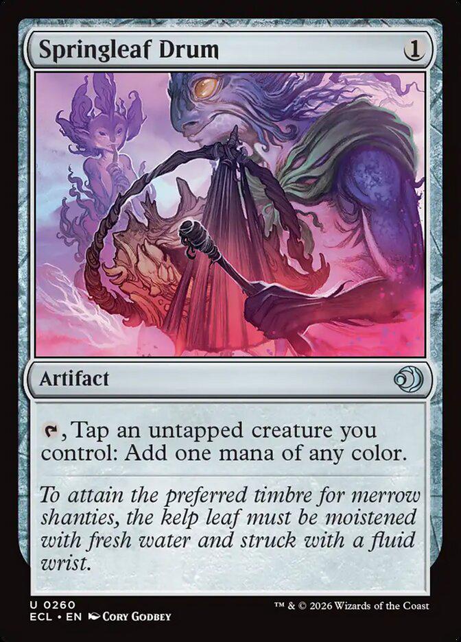 Bloom Tender sees a reprint in Lorwyn Eclipsed, along with a