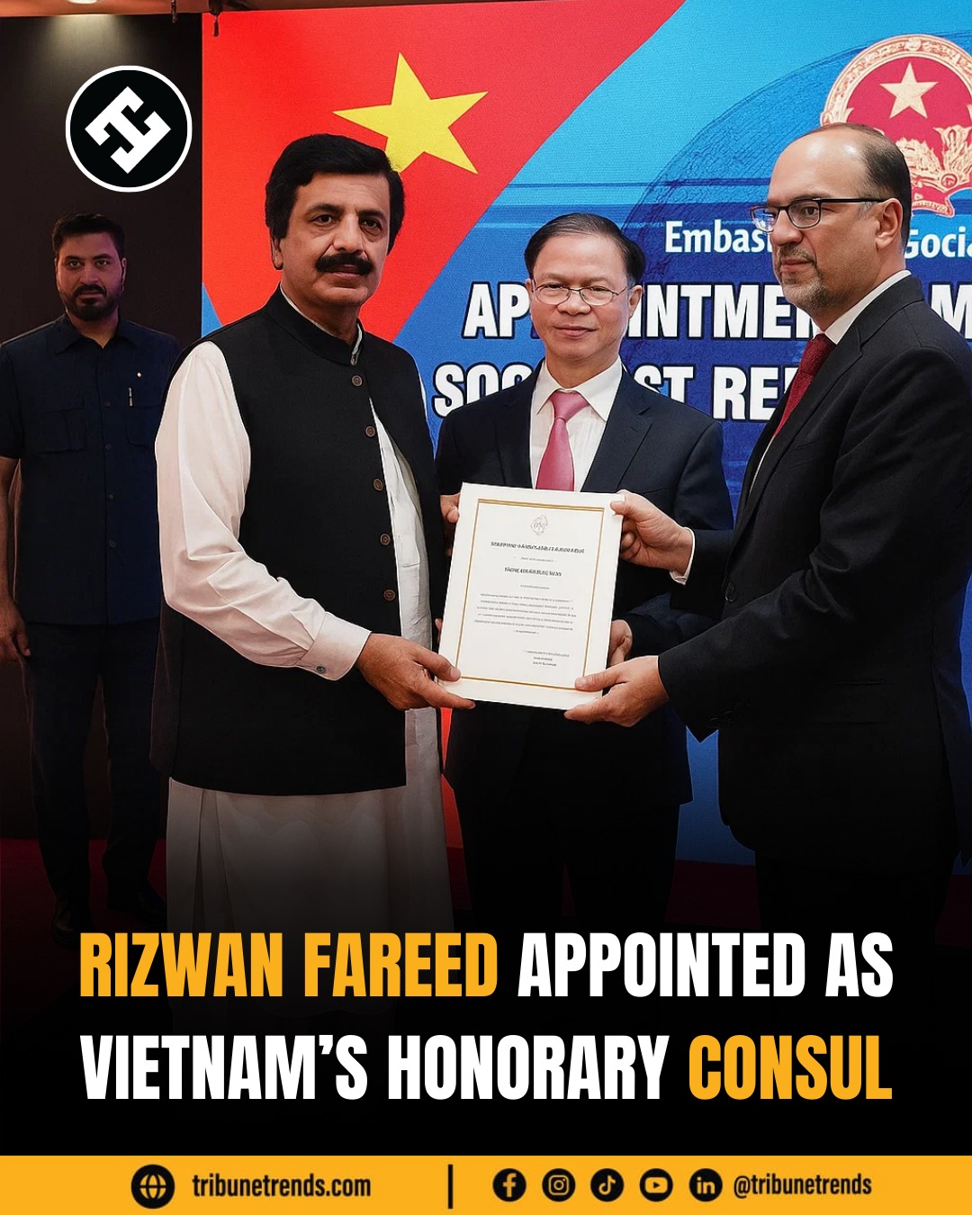 Tribune - Respected businessman and social personality Rizwan Fareed ...
