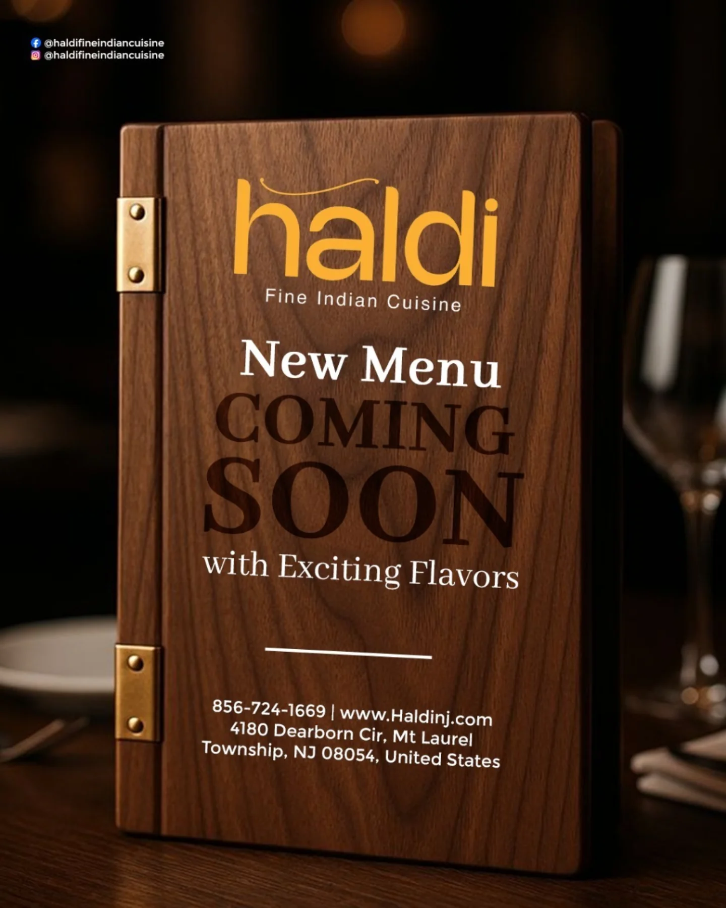 Haldi - Get ready for fresh tastes! our new menu is coming soon with ...