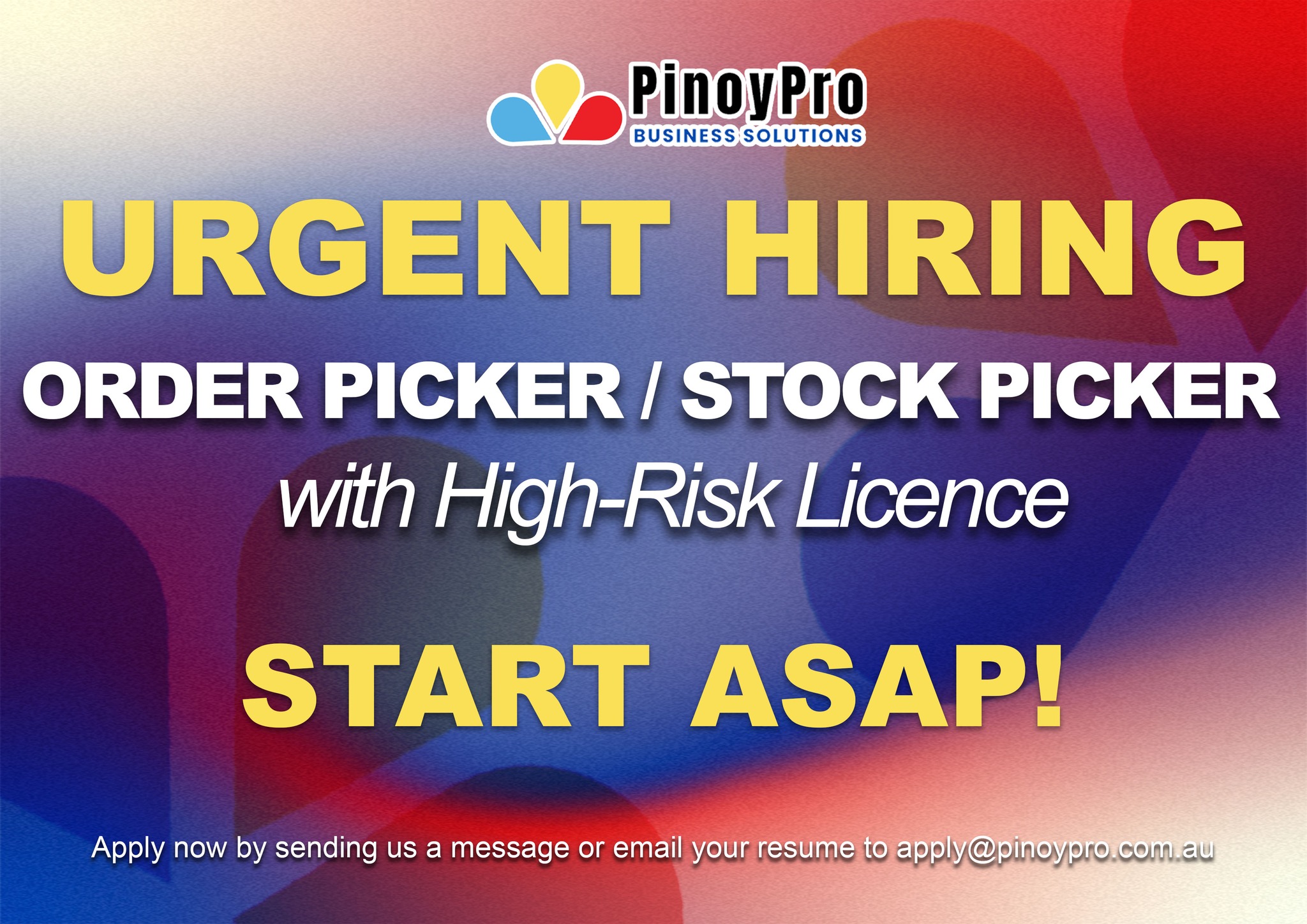 Order Picker / Stock Picker... - PinoyPro Business Solutions | Facebook