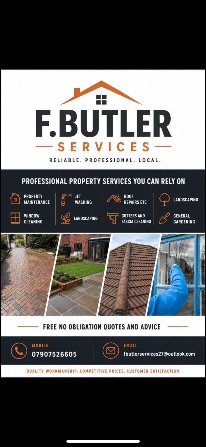 f butlers services | Stoke Holy Cross