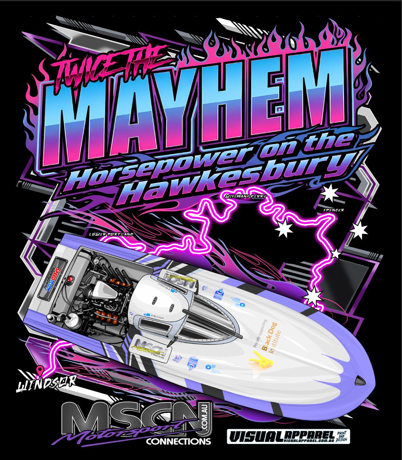 Mayhem B.A.D Boat Racing