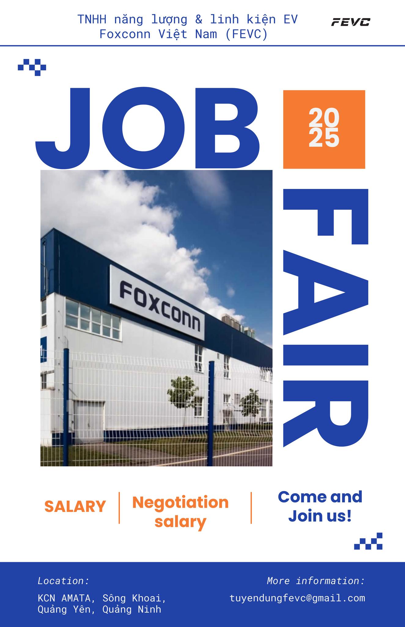 Tuyển - 🔥[FEVC FOXCONN QUẢNG NINH - WE'RE HIRING]🔥 🔎 Chúng tôi đang ...