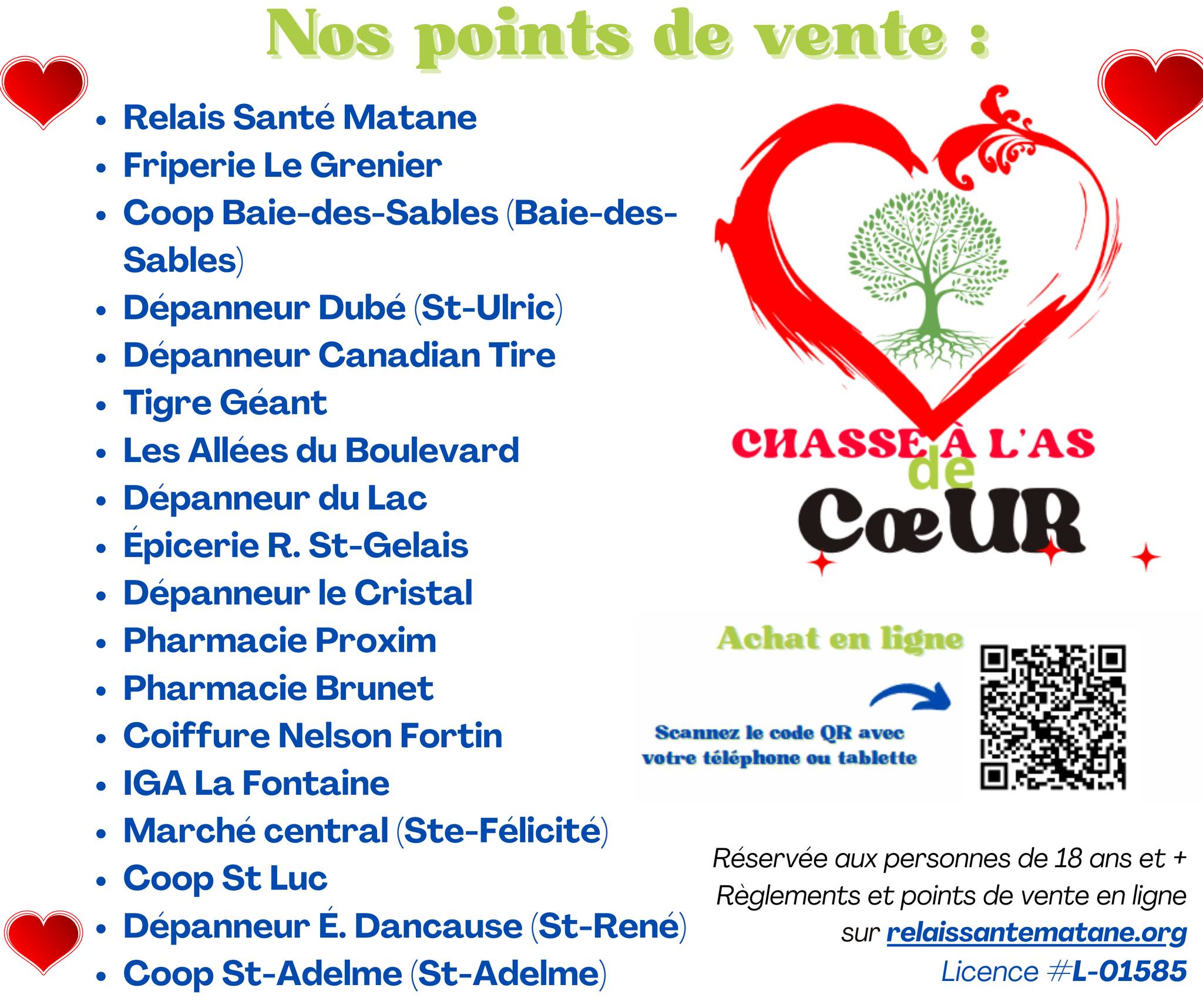 Chasse à l'AS - Relais Santé Matane