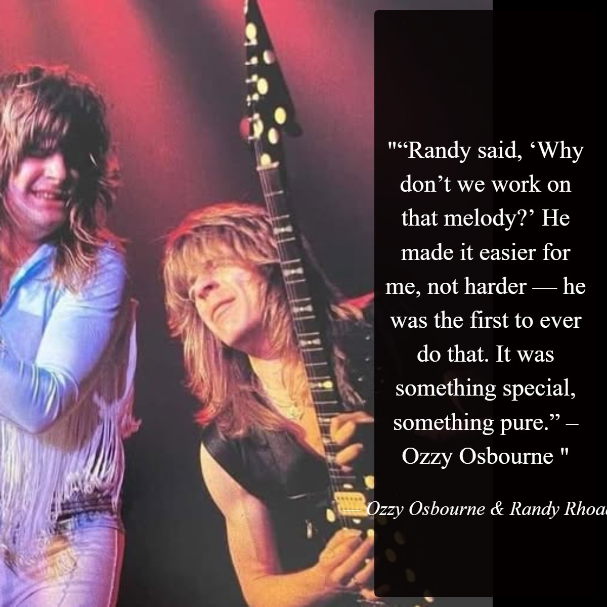 Rock That Music - The songwriting for Blizzard of Ozz... | Facebook