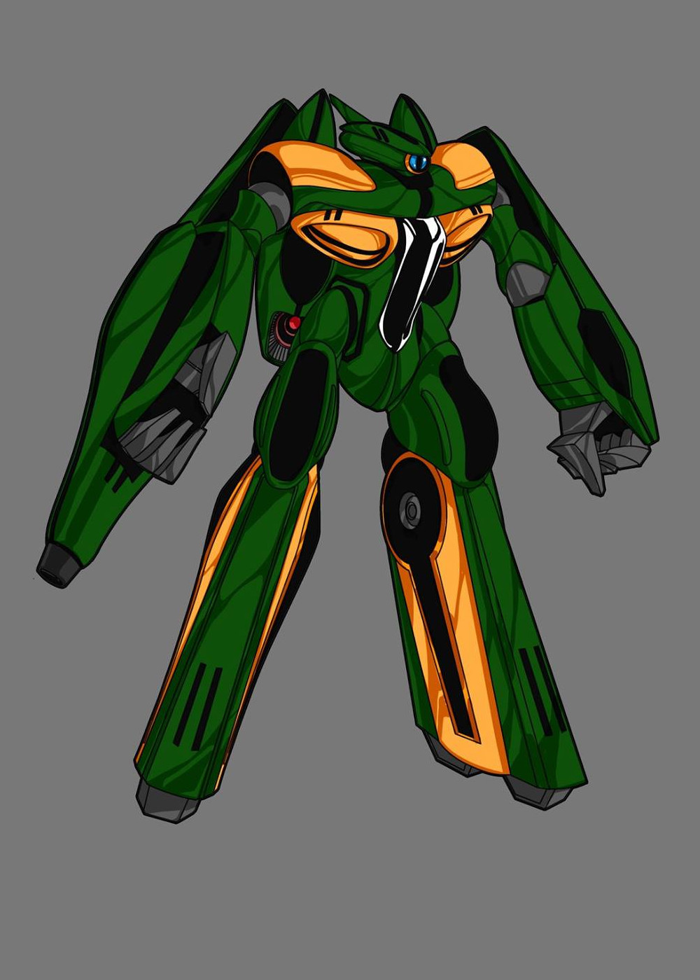 Robotech - The Commander (Gosu) was a heavy Invid combat and field ...